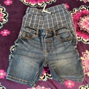 Cat And Jack And Next Blue Shorts, Size 2.